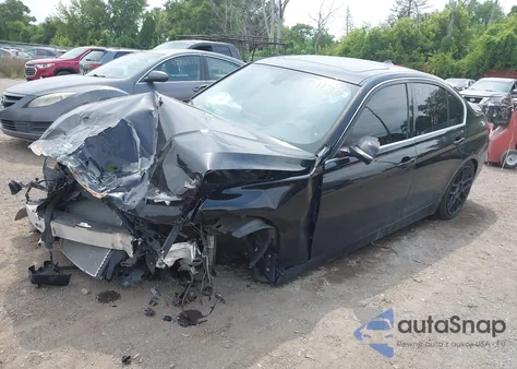 2017 BMW 330I xDrive из США, поврежденный, VIN WBA8D9G51HNT91152